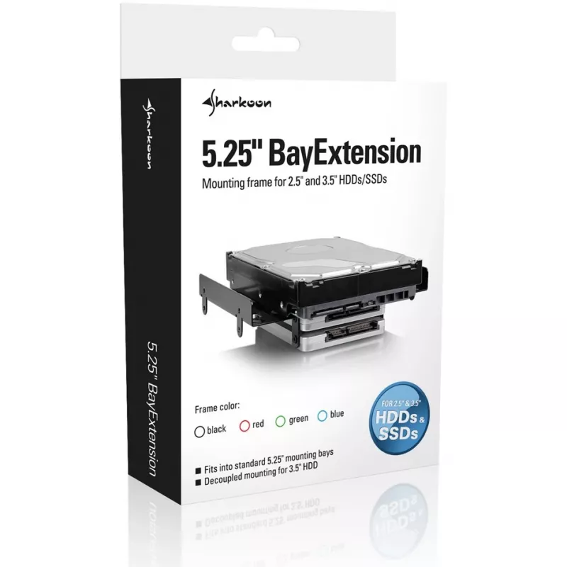 5.25 inch BayExtension Sharkoon Black
