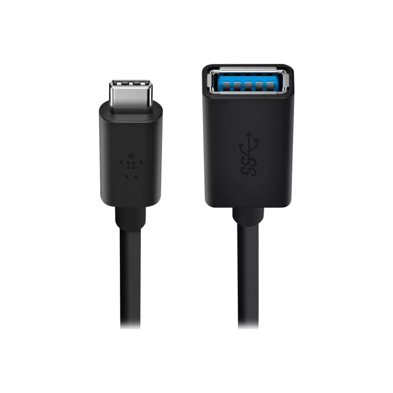 Belkin USB 3.0 Socket 5GBit/s USB-C auf USB-A 1m Grey (F2CU036BTBLK)