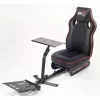 Racing cockpit Subsonic SA5681 Black Red Faux leather Mesh Metal