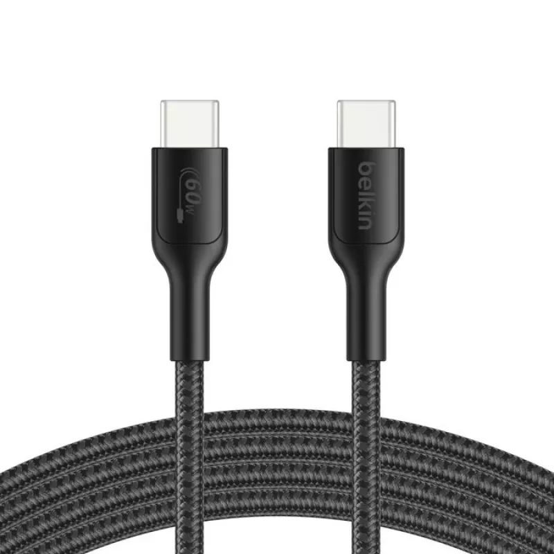 Belkin USB-C/USB-C Gaming Cable 2m gefl. Switch 2 ENA008hq2MBK (ENA008HQ2MBK)