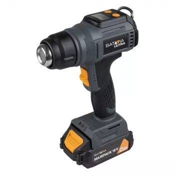 Cordless Heat Gun Batavia B.V. 18V with Digital LCD Display (battery and charger not included)