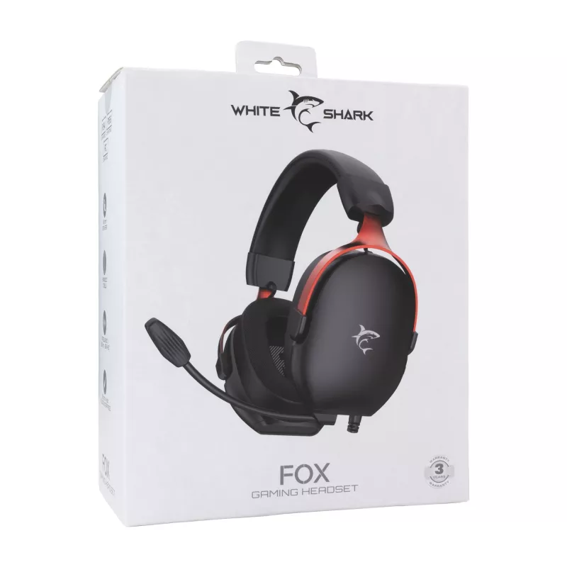 Headphones White Shark GH-2445 Fox Black