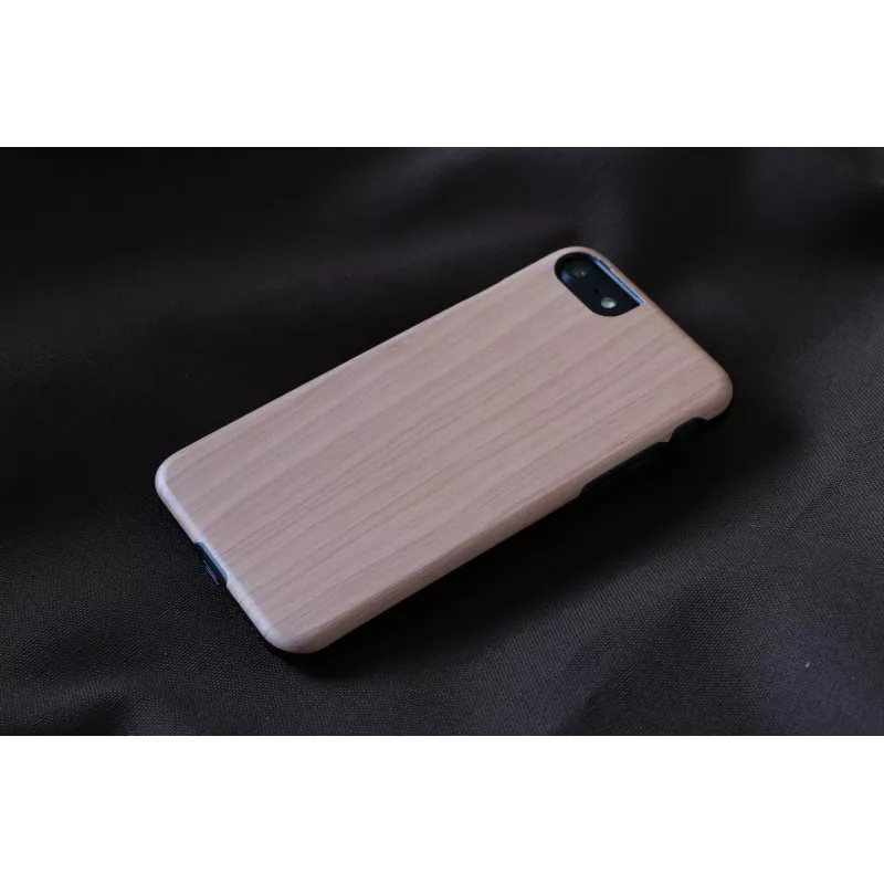 Phone case for iPhone 7/8 — man and wood ampero, black