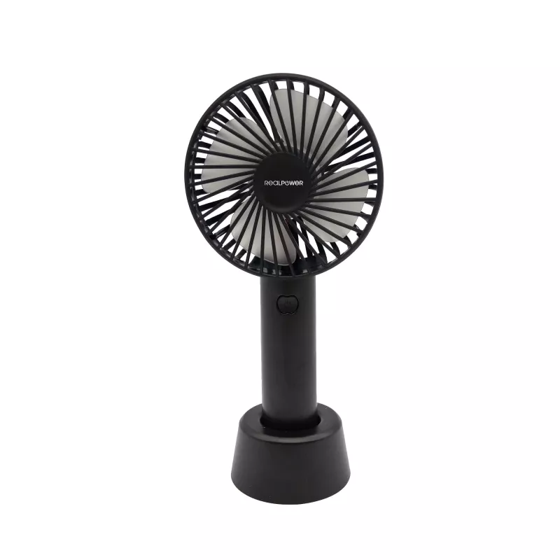 Household fan RealPower 303132 Black