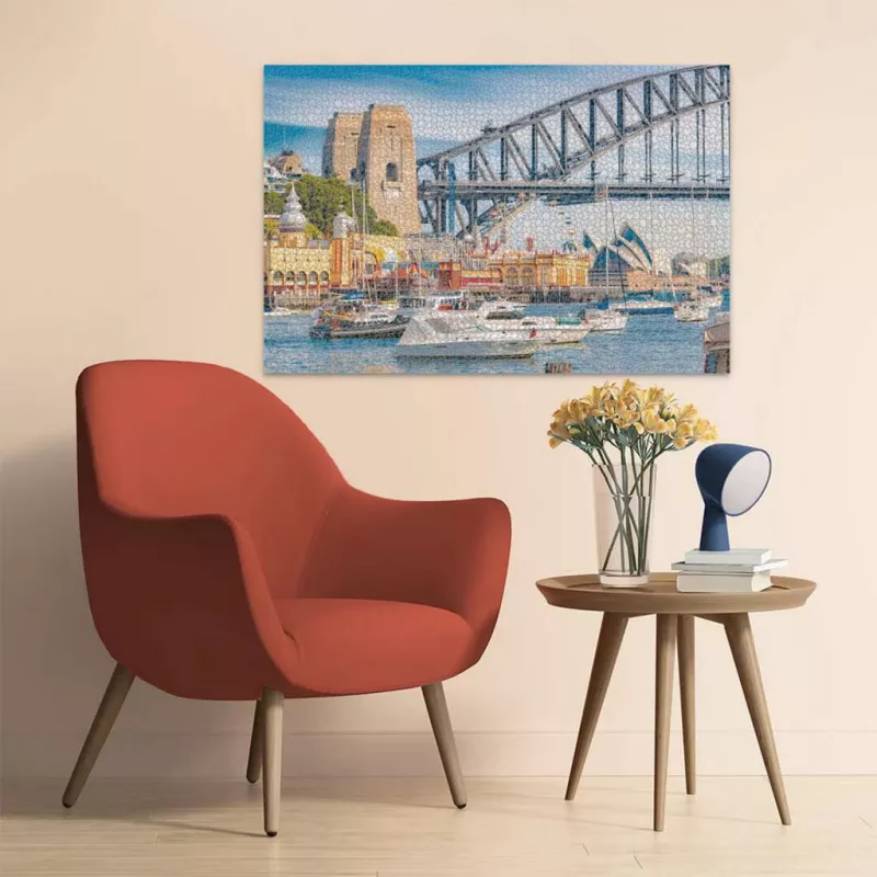 Jigsaw Puzzle Ravensburger Secret Sydney 3000 pieces – panoramic cityscape 3000 pcs