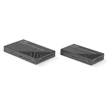 Lindy 70m Cat.6A HDMI 4K60 & Type C HDBaseT 3.0 KVM Extender