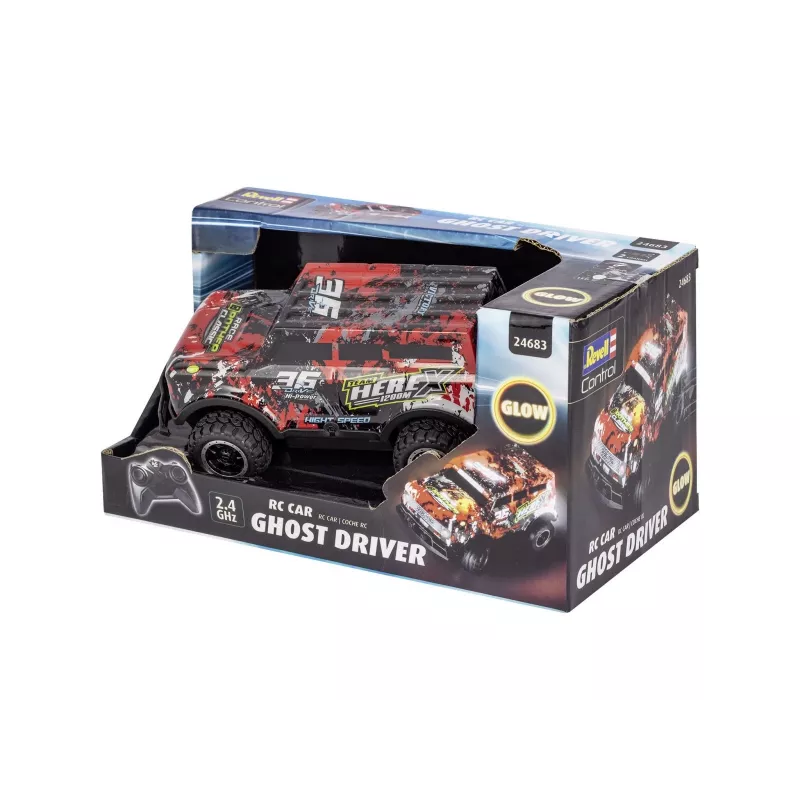 REVELL RC Car Ghost Driver red 24683