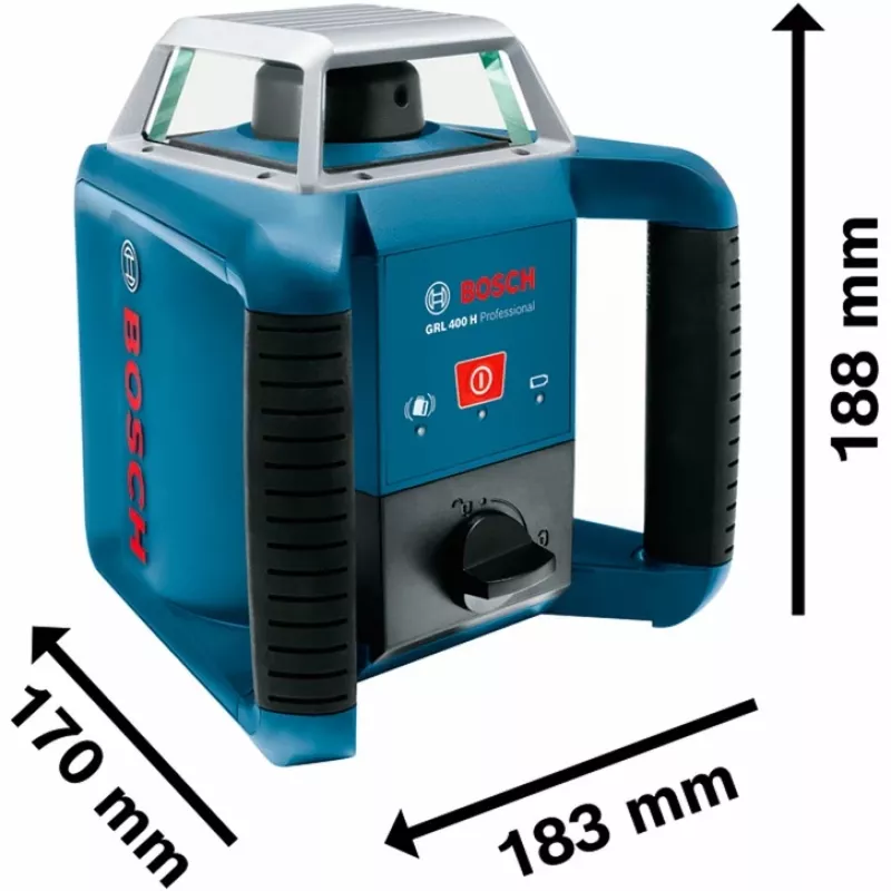 Bosch GRL 400 H Professional Rotary level 400 m 635 nm (< 1 mW)