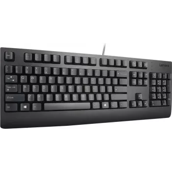 Lenovo Preferred Pro II keyboard Universal USB QWERTZ German Black