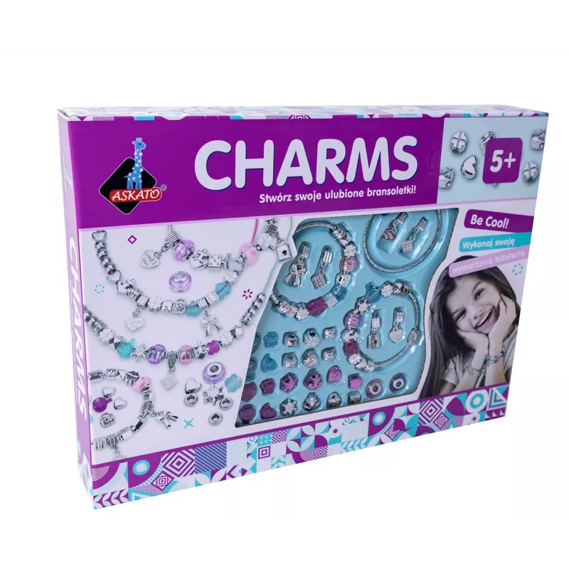 Bracelet making set Ascato 116105 with beads and tools for jewellery crafting