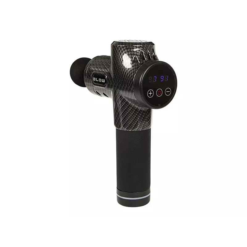 Handheld percussive massage gun BLOW Wave 4000 model 44-340# — 32 intensity levels, 2200 mAh battery, USB-C