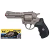 Toy metal revolver Pulio Police 33/0 (model 15533) — metal construction, toy projectile firing