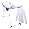 Floor-standing laundry drying rack Leifheit Pegasus 200 — blue/white