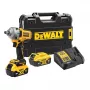 Impact driver DeWALT DCF891P2T-QW, brushless, 18V 5.0Ah, 1/2 inch chuck, 812 Nm torque, 2000 rpm, 2 batteries, charger, case