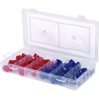Connector set ks tools 970.0570 — 50-piece electrical connector assortment
