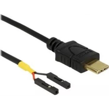 USB Cable DeLOCK 85394 0.1m USB C Black