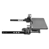 Maclean Under-Desk Keyboard Holder, Adjustable, 5kg max, 67x24cm, MC-462