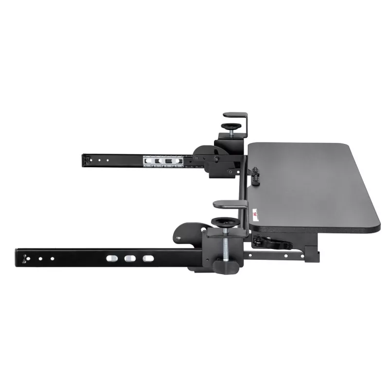 Maclean Under-Desk Keyboard Holder, Adjustable, 5kg max, 67x24cm, MC-462