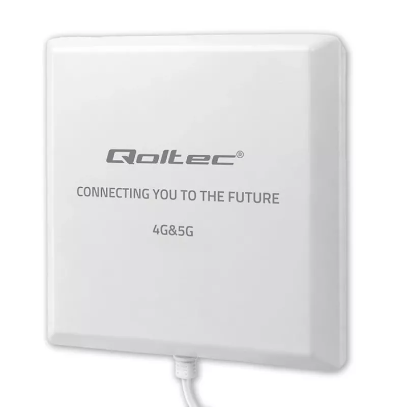 External 4G/5G LTE antenna QOLTEC 9 dBi with SMA connector and 3 m cable
