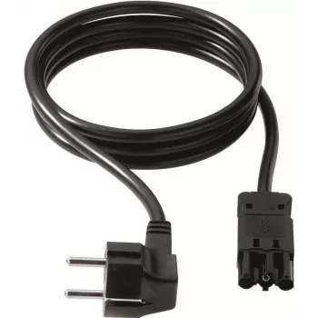 Power cable Bachmann 375.072 Black 1 m ST18