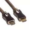 Roline - Patch-Cable - RJ-45 (M) to RJ-45 (M) - 30 m - STP - CAT 5e - Light Grey
