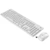 Logitech MK295 Silent - Keyboard-and-Mouse-Set - Wireless - 2.4 GHz - Italian - Off White