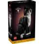 LEGO set Ideas 21349 Tuxedo Cat building kit — collectible brick model, display piece