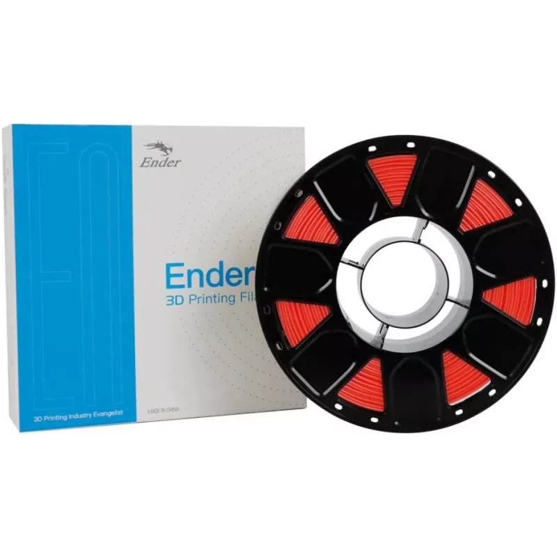 Ender PLA Filament Red, 3D-Filament (Red, 1 kg, 1,75 mm, to Roll)