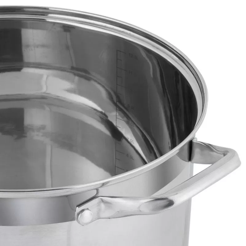Resto Kitchenware Libra 13 L Round Stainless Steel 22 cm