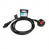 Power cable IBOX Clover VDE 1.8m with UK plug