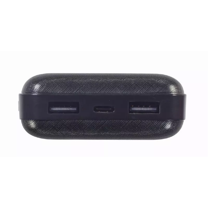 Gembird PB20-02 power bank Lithium Polymer (LiPo) 20000 mAh Black