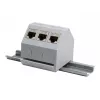 Logilink | DIN Rail Adapter for 1x RJ45 Keystone Module | MP0053