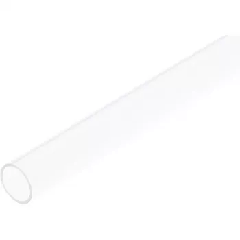 HardTube 12/10mm acrylic (PMMA) clear 60cm, Tube transparent, 4er Set