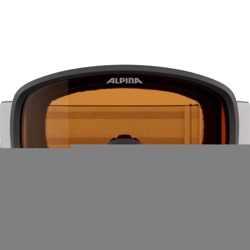 Alpina Piney 2.0 junior ski goggles, White Matt