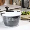 Salter salad spinner BW13899EU7 5 L capacity, BPA-free plastic bowl and basket