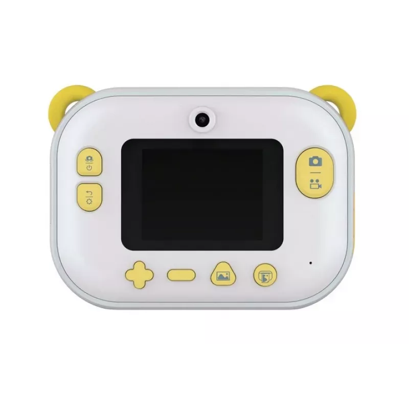 Children's digital camera Xrec myFirst Insta Wi, model FC2402SA-YW01, for ages 3+, 232 g, grey/white/yellow