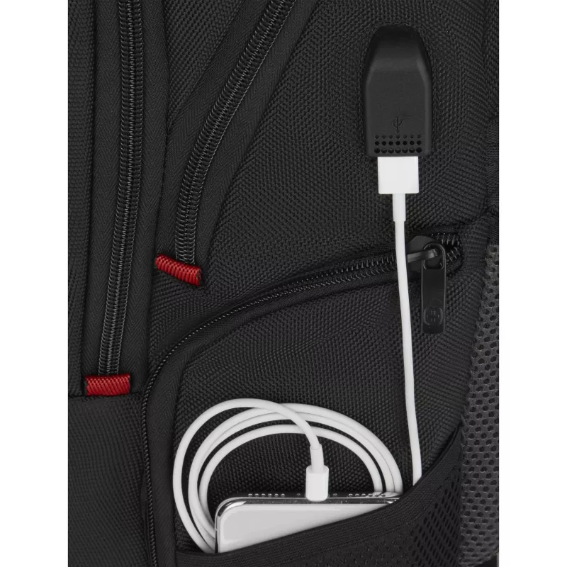 Wenger Pegasus Deluxe - notebook backpack - 40,6 cm - 35,60cm (14) - 40,60cm (16) - Black (606492)