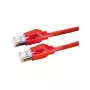 DRAKA Patch Cable Cat.6 Class E S/FTP UC900 TM21 LSOH Red 0,5m