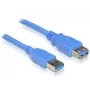 USB 3.0 male/female A/A cable DeLOCK 82540 3m Blue