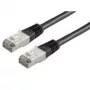 ROLINE S/FTP-(PiMF-)Patch Cable Cat.6, black, 0,5m (21.15.1325)