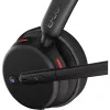 Epos Impact 500, Binaurales (beidseitiges)-Headset, Bluetooth ANC, MS Teams zertifiziert, incl. USB-C Dongle mit USB-A-Adapter