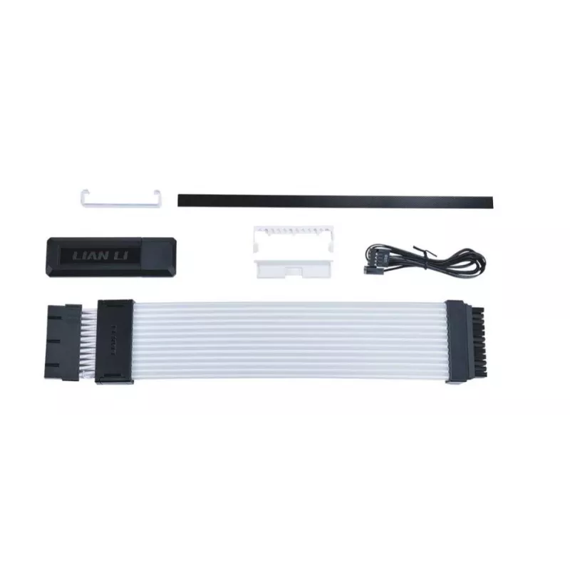 Ribbon cable Lian Li PW24-1W-T 24-pin male/female, 0.26 m