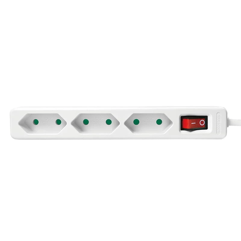 Power Extension LogiLink LPS230 1.5m 3 AC Outlets Indoor White
