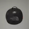 Duffel bag The North Face Base Camp S — 50 L, nylon/polyester, black/white