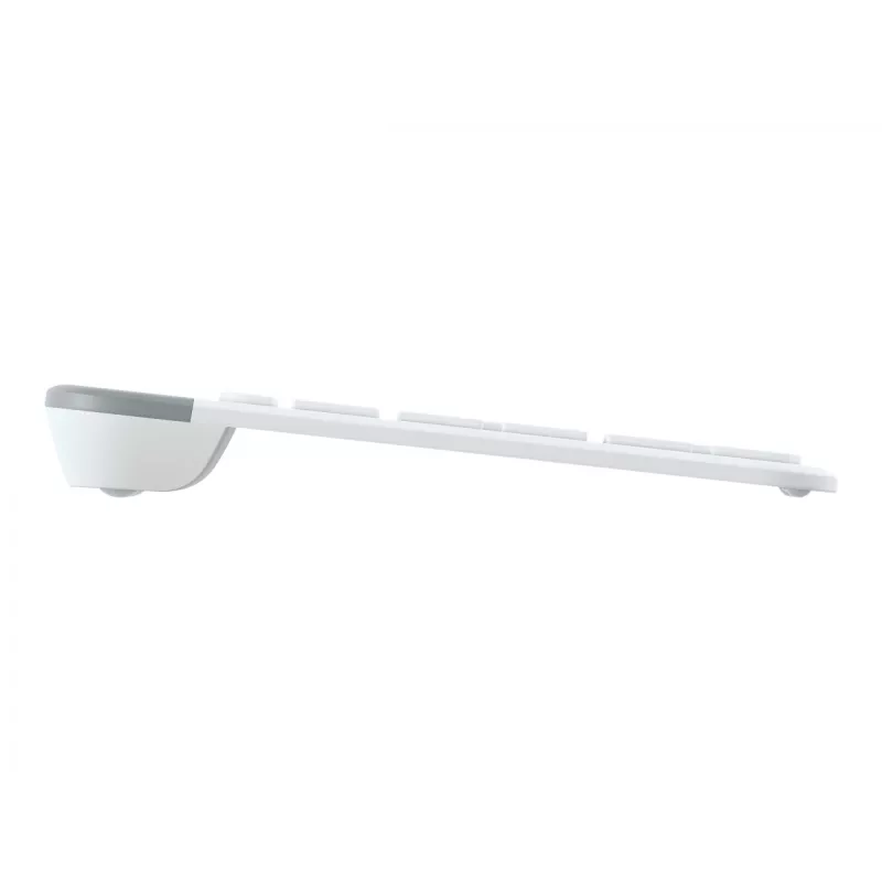 Logitech Slim Wireless Combo MK470 - Keyboard-and-Mouse-Set - Wireless - 2.4 GHz - Spanish - Off-White (920-009199)