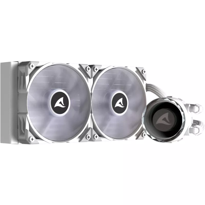 S80 RGB White AIO 240mm, Liquid Cooling White