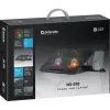 Notebook cooling pad DEFENDER NS-510 with 2 fans, 2×USB ports and RGB lighting