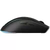 Gaming mouse CORSAIR M75 — black, monochromatic surface, weight 0.089 kg