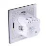 Socket outlet Type F Fibaro FGWSONF-011-8, 1 socket, 110–230V, 50/60Hz, black