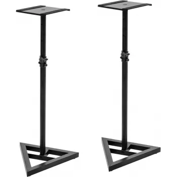 Monitor stand Omnitronic MO-5 for 2 monitors, height adjustable, desk mount